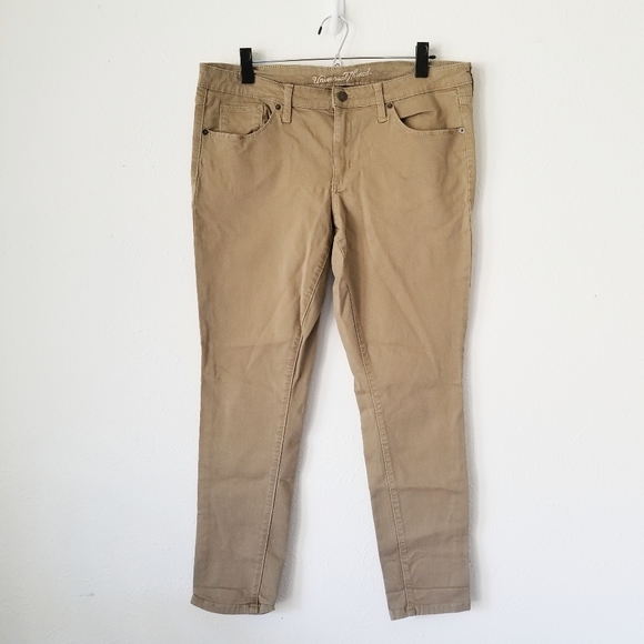 Universal Thread Pants - Mid-Rise Skinny Universal Thread Khaki Pant 14/32S